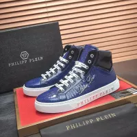 $88.00 USD Philipp Plein PP High Tops Shoes For Men #1381449