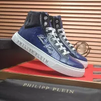 $88.00 USD Philipp Plein PP High Tops Shoes For Men #1381449