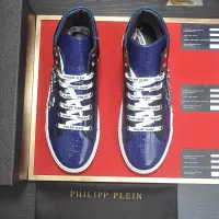 $88.00 USD Philipp Plein PP High Tops Shoes For Men #1381449