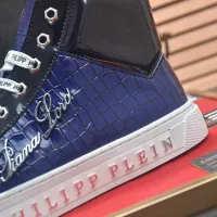 $88.00 USD Philipp Plein PP High Tops Shoes For Men #1381449