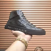 $88.00 USD Philipp Plein PP High Tops Shoes For Men #1381451