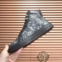 $92.00 USD Philipp Plein PP High Tops Shoes For Men #1381453