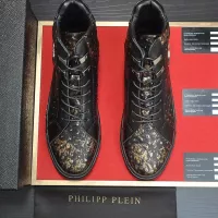 $92.00 USD Philipp Plein PP High Tops Shoes For Men #1381454