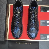 $92.00 USD Philipp Plein PP High Tops Shoes For Men #1381455