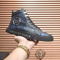 $92.00 USD Philipp Plein PP High Tops Shoes For Men #1381455
