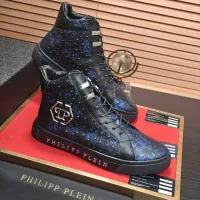 $92.00 USD Philipp Plein PP High Tops Shoes For Men #1381455