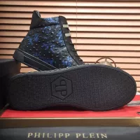 $92.00 USD Philipp Plein PP High Tops Shoes For Men #1381455
