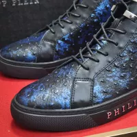 $92.00 USD Philipp Plein PP High Tops Shoes For Men #1381455