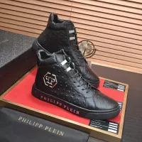$92.00 USD Philipp Plein PP High Tops Shoes For Men #1381456