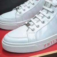 $92.00 USD Philipp Plein PP High Tops Shoes For Men #1381457