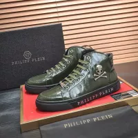 $92.00 USD Philipp Plein PP High Tops Shoes For Men #1381459