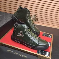 $92.00 USD Philipp Plein PP High Tops Shoes For Men #1381459