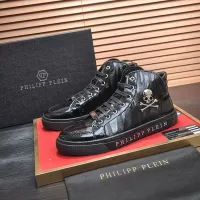 $92.00 USD Philipp Plein PP High Tops Shoes For Men #1381460