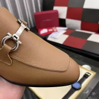 $108.00 USD Salvatore Ferragamo Leather Shoes For Men #1381466
