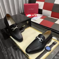 $108.00 USD Salvatore Ferragamo Leather Shoes For Men #1381468