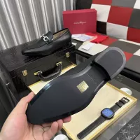 $108.00 USD Salvatore Ferragamo Leather Shoes For Men #1381473