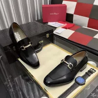 $108.00 USD Salvatore Ferragamo Leather Shoes For Men #1381474
