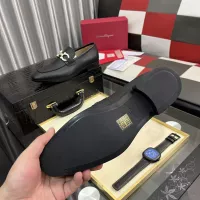 $108.00 USD Salvatore Ferragamo Leather Shoes For Men #1381476