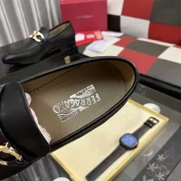 $108.00 USD Salvatore Ferragamo Leather Shoes For Men #1381477