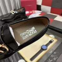 $108.00 USD Salvatore Ferragamo Leather Shoes For Men #1381478