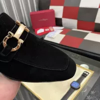 $108.00 USD Salvatore Ferragamo Leather Shoes For Men #1381479