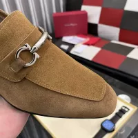 $108.00 USD Salvatore Ferragamo Leather Shoes For Men #1381481
