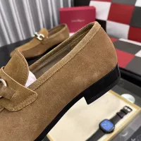 $108.00 USD Salvatore Ferragamo Leather Shoes For Men #1381481