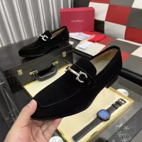 $108.00 USD Salvatore Ferragamo Leather Shoes For Men #1381482