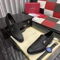 $108.00 USD Salvatore Ferragamo Leather Shoes For Men #1381485