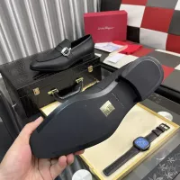 $108.00 USD Salvatore Ferragamo Leather Shoes For Men #1381485