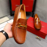 $80.00 USD Salvatore Ferragamo Leather Shoes For Men #1381827