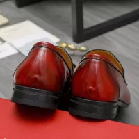 $88.00 USD Salvatore Ferragamo Leather Shoes For Men #1381831