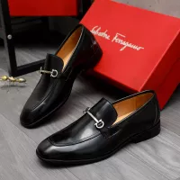 $88.00 USD Salvatore Ferragamo Leather Shoes For Men #1381832