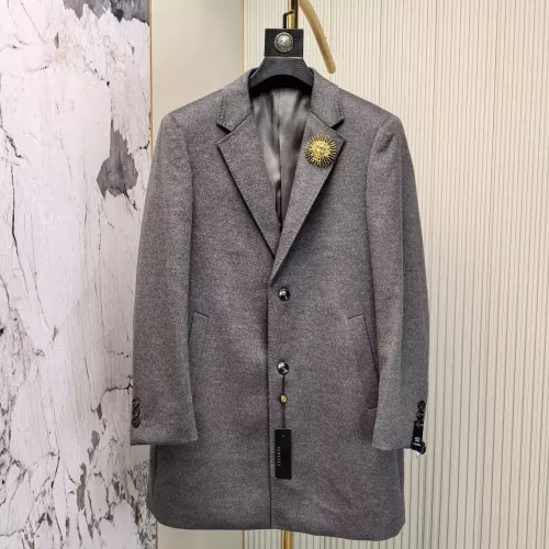 Versace Coats Long Sleeved For Men #1381958