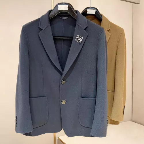 Replica LOEWE Coats Long Sleeved For Men #1381965 $247.93 USD for Wholesale