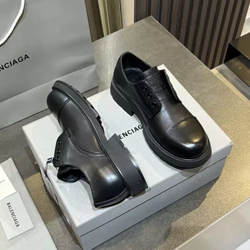 Replica Balenciaga Leather Shoes For Men #1382018 $125.00 USD for Wholesale