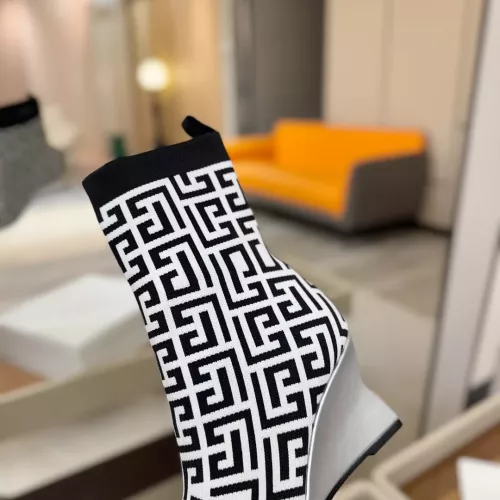 Replica Balmain Boots For Women #1382049 $115.00 USD for Wholesale