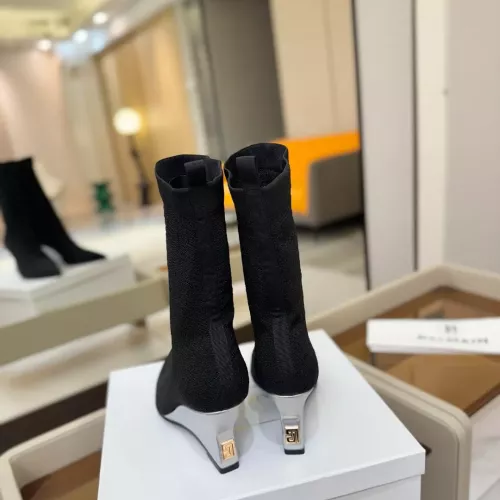 Replica Balmain Boots For Women #1382050 $115.00 USD for Wholesale