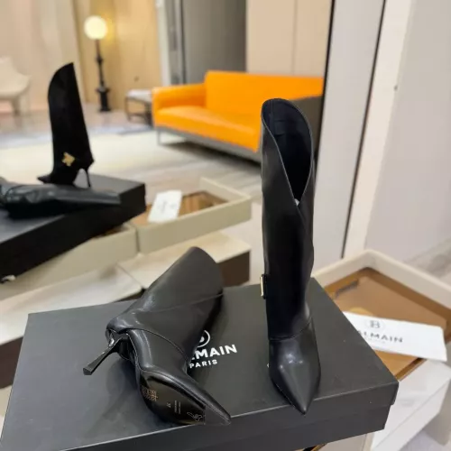 Replica Balmain Boots For Women #1382057 $195.00 USD for Wholesale