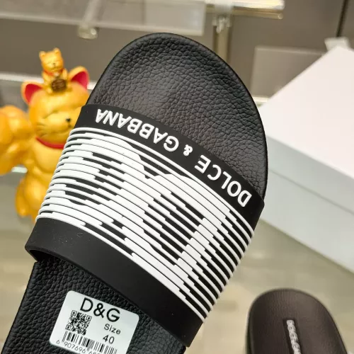 Replica Dolce & Gabbana D&G Slippers For Men #1382062 $48.00 USD for Wholesale