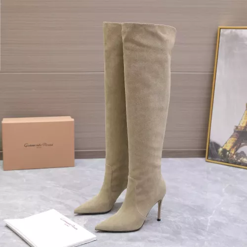 Replica Gianvito Rossi Boots For Women #1382248 $158.00 USD for Wholesale