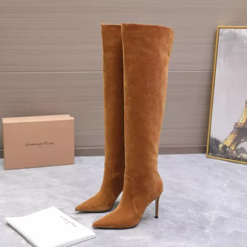 Replica Gianvito Rossi Boots For Women #1382249 $158.00 USD for Wholesale
