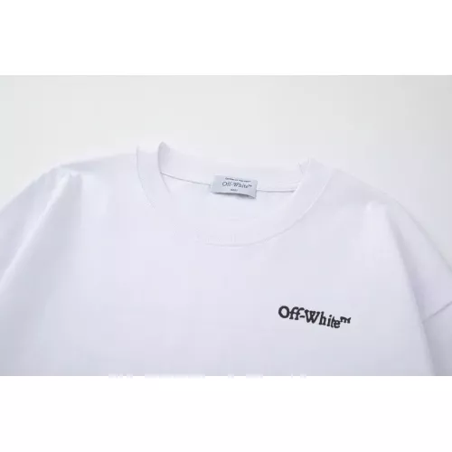 Replica Off-White T-Shirts Short Sleeved For Unisex #1383185 $32.00 USD for Wholesale