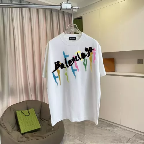 Balenciaga T-Shirts Short Sleeved For Unisex #1383231