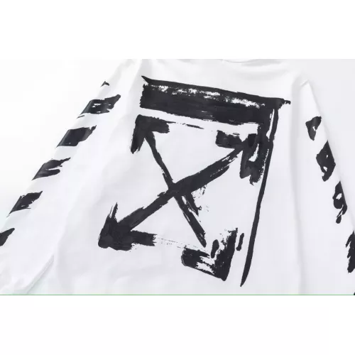 Replica Off-White Hoodies Long Sleeved For Unisex #1383398 $56.00 USD for Wholesale