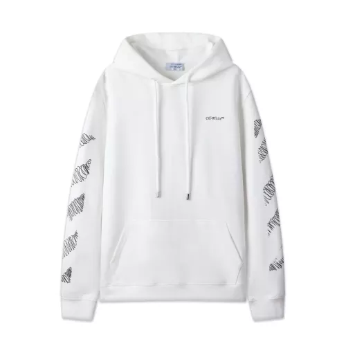 Replica Off-White Hoodies Long Sleeved For Unisex #1383400 $56.00 USD for Wholesale