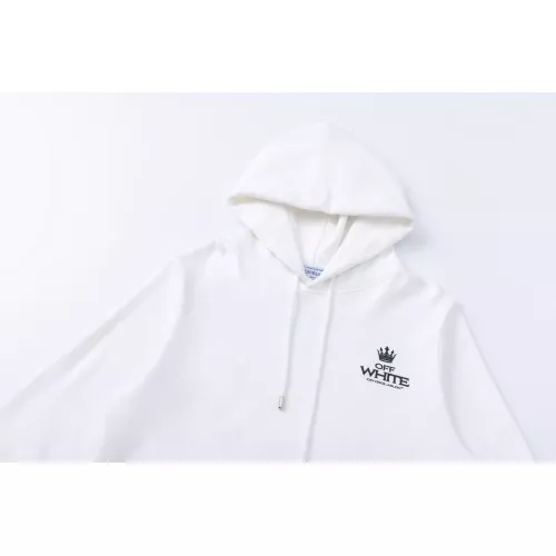 Replica Off-White Hoodies Long Sleeved For Unisex #1383408 $56.00 USD for Wholesale