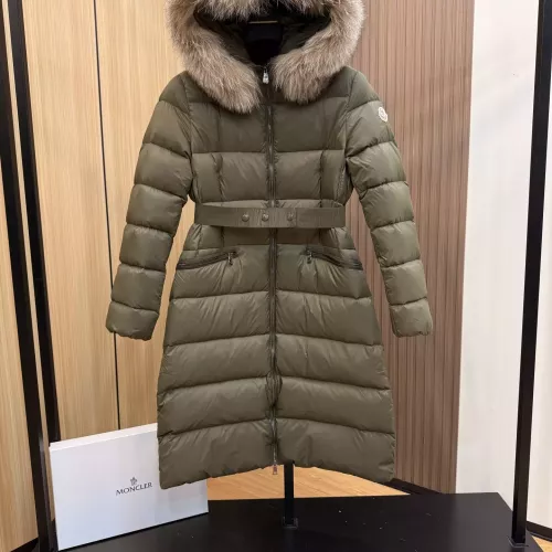 Moncler Down Feather Coat Long Sleeved For Women #1383455