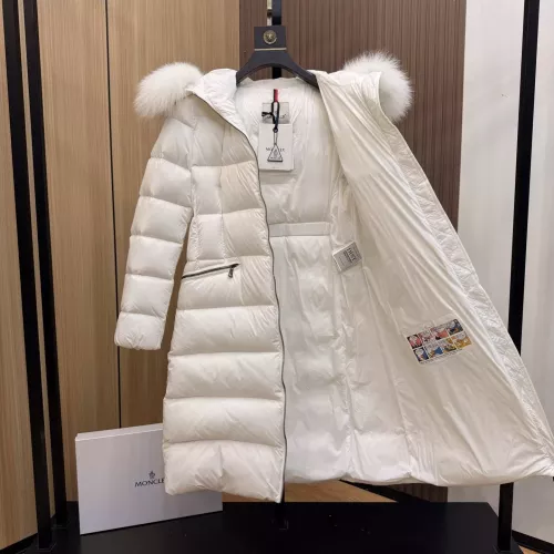 Replica Moncler Down Feather Coat Long Sleeved For Women #1383457 $210.00 USD for Wholesale