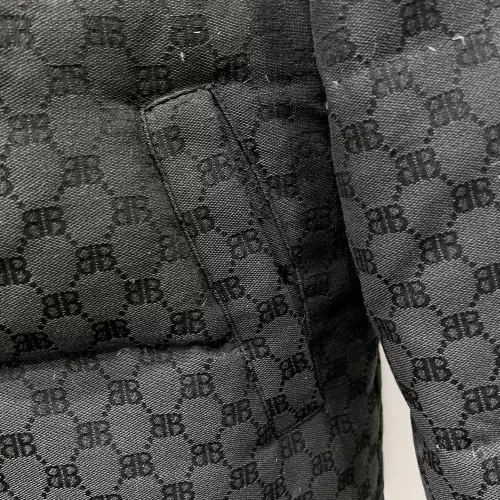 Replica Balenciaga Down Feather Coat Long Sleeved For Men #1383567 $105.00 USD for Wholesale